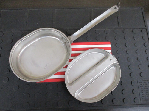 GENUINE USGI MILITARY MESS KIT ARMY USMC CHOW SET COOKWARE PAN 