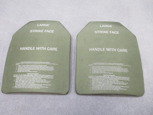 X-LARGE sapi esapi プレート セット USGI ESAPI Ballistic Plates Large – Ceradyne – NSN 8470-01-520