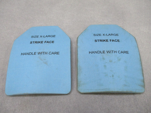 Set of 2 XL Level IV Ballistic Plates 7.62mm APM2 Rated