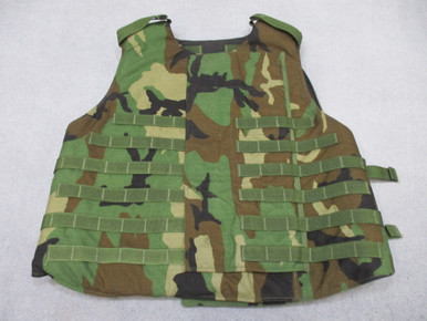 Point Blank Interceptor OTV Woodland Vest – XL – Military Body  display picture 1