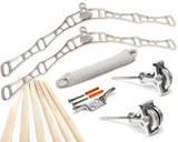 Six Lath Victorian Ceiling Clothes Airers