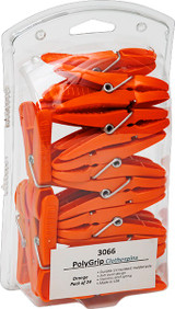 PolyGrip Plastic Clothespins