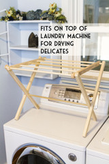 Tabletop Amish Clothes Drying Rack