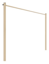 Standard Folding Frame Clothesline Standard Folding Frame Clothesline