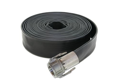 Nitrile Lay-flat Dump Hose - Part C x Open