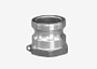 Aluminum Part 'A' Female Adapter