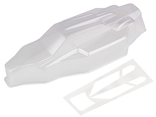 RC10B6.1 Lightweight Body, clear - Associated Electrics