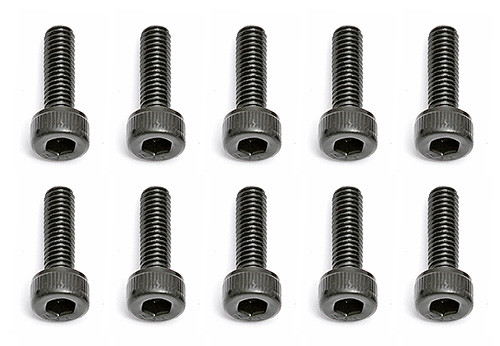 Screws, M3x10 mm SHCS (Part 25620) - Associated Electrics