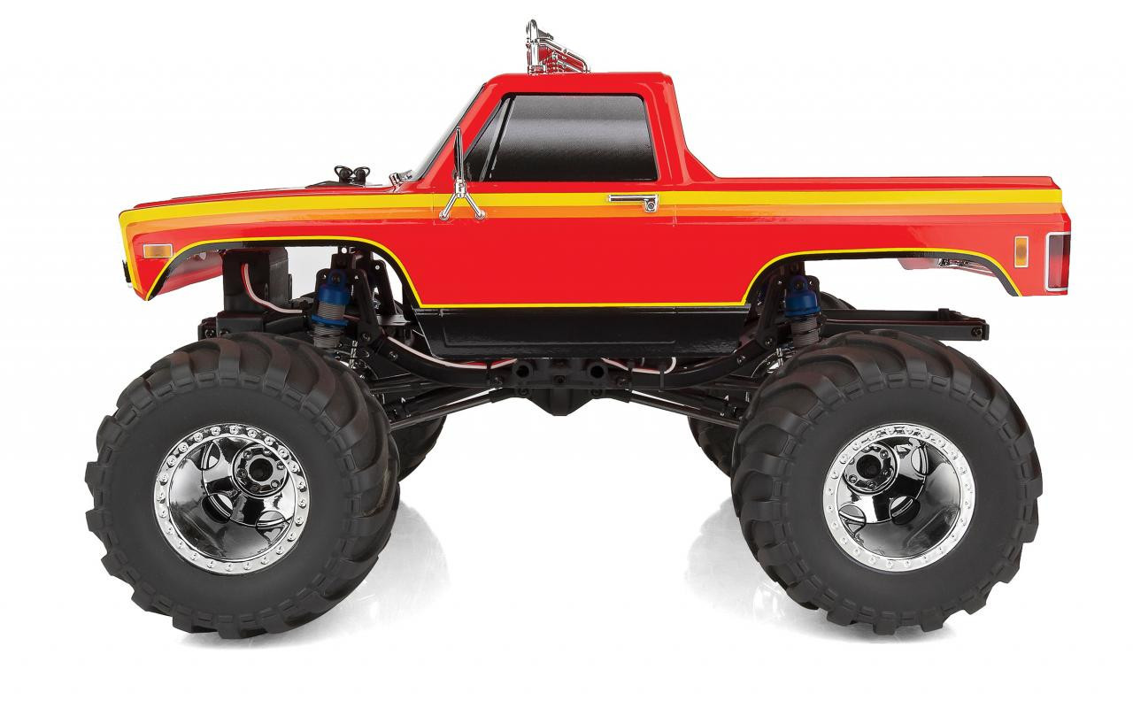 MT12 Monster Truck Red RTR Combo [Box Damage] - Associated Electrics
