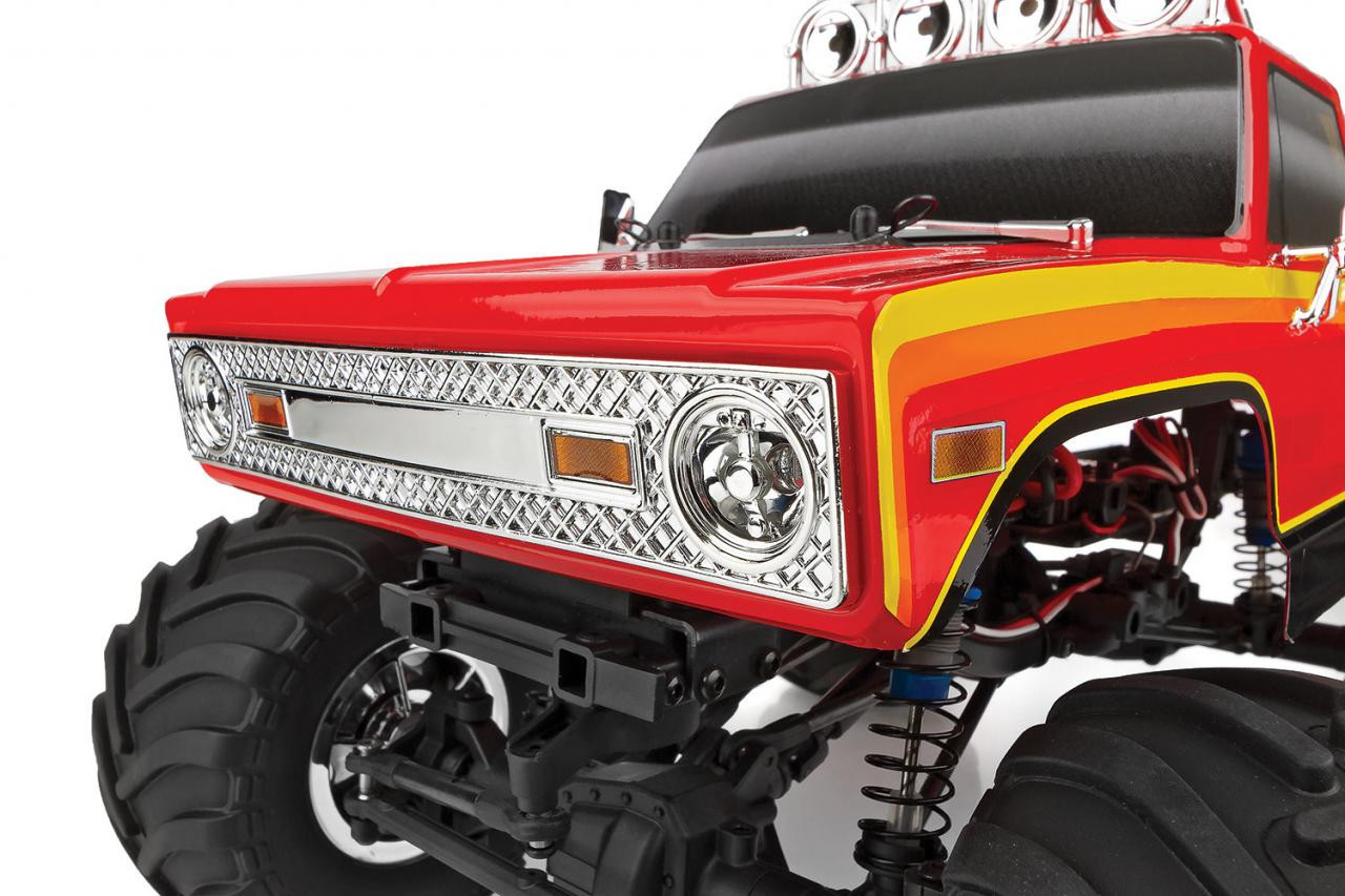 MT12 Monster Truck Red RTR Combo [Box Damage] - Associated Electrics