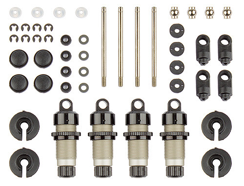 アソシエイテッド　RC12　パーツ CR12 Threaded Shock Set, aluminum - Associated Electrics