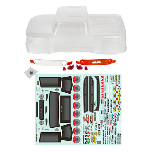Enduro SE, Utron Body Set, clear - Associated Electrics
