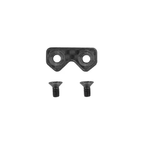 Wing Button RC10B7 FT Carbon Fiber Front Wing Button - Associated Electrics