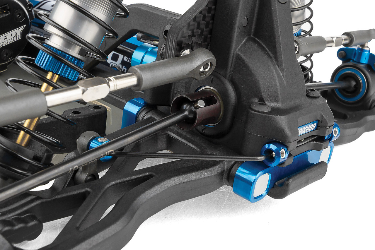Kit Manivelle Direction Dhawk Racing Aluminium Bleu - Pour Team Associated RC10B84 B84D - Neuf