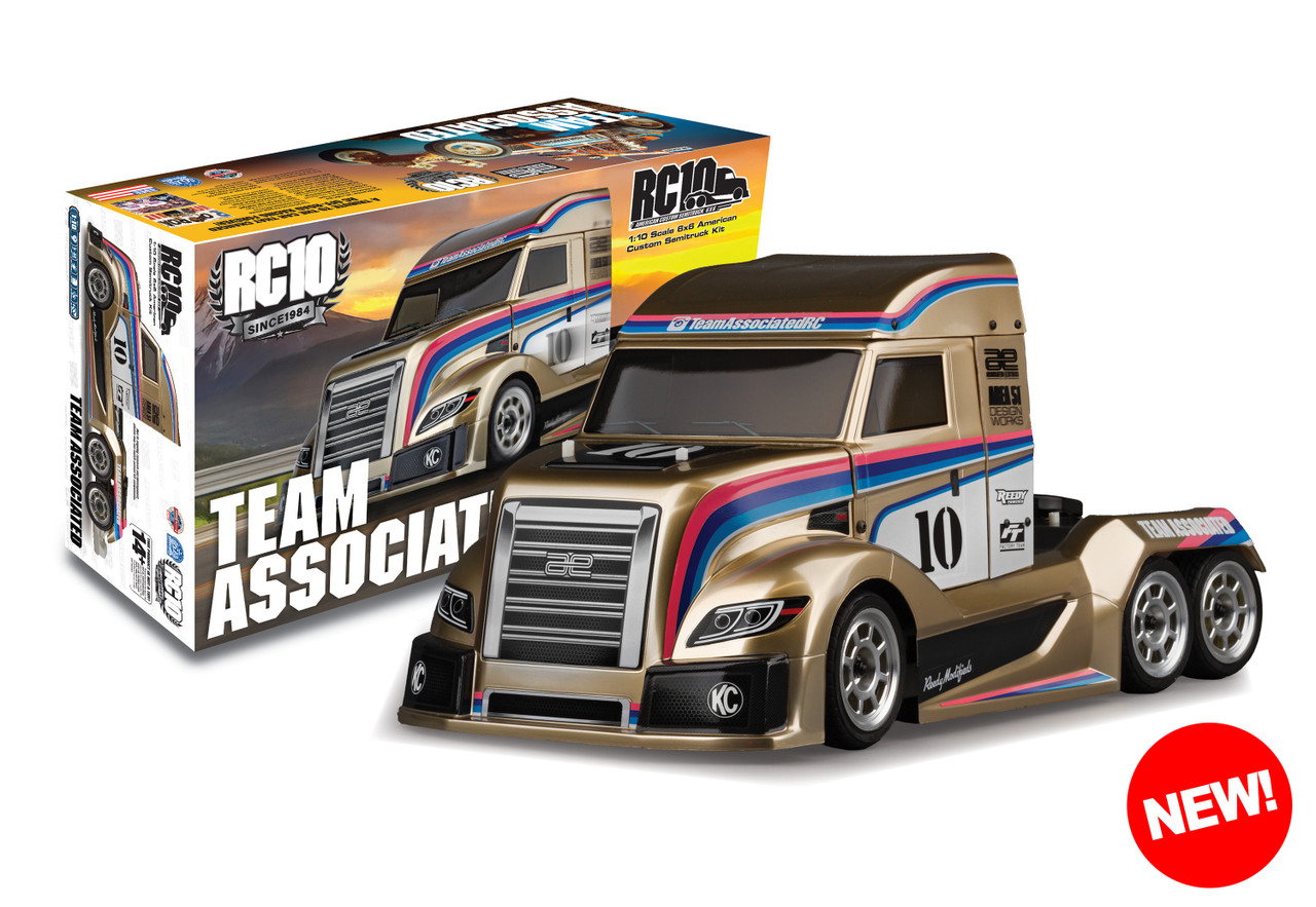 RC10 American Custom Semitruck 6x6 Metallic Kit - Associated Electrics