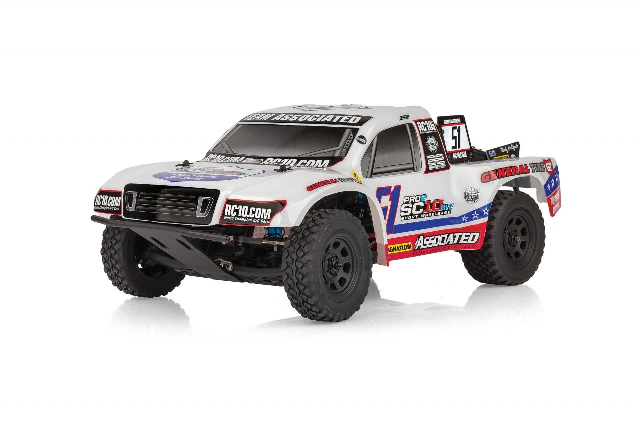 Pro2 SC10sw RTR - White - Associated Electrics