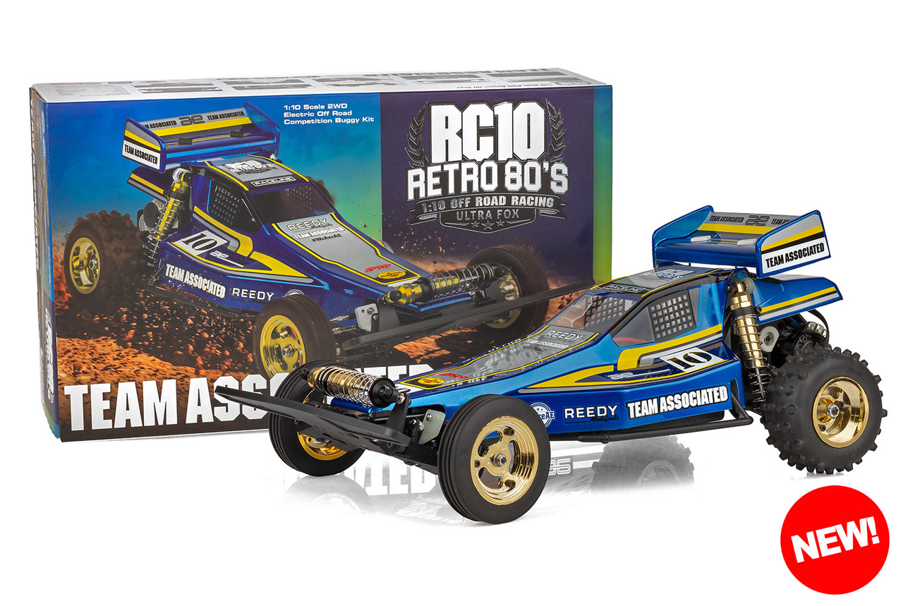 Team Associated RC10 、未使用ボディ　当時物 RC10 Retro 80's Ultra Fox Kit