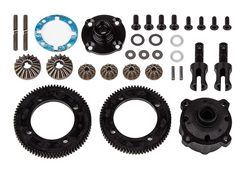 RC10B74.1 LTC Differential Set, center - Associated Electrics
