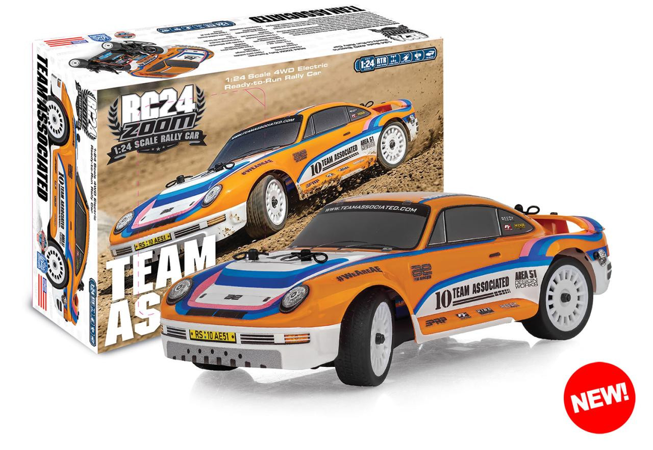 RC24 ZOOM Rally RTR - Associated Electrics