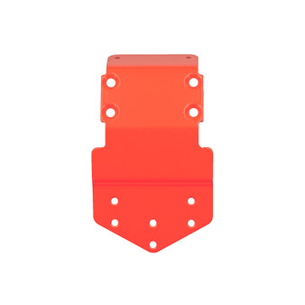 RC10T Nose Plate, Neon Red