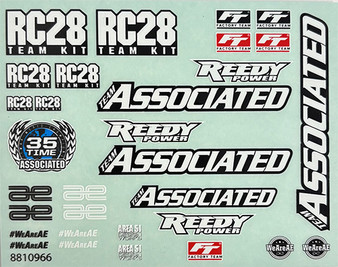 RC28R Decal Sheet