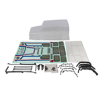 RC10 Cattleman Body Set, Clear