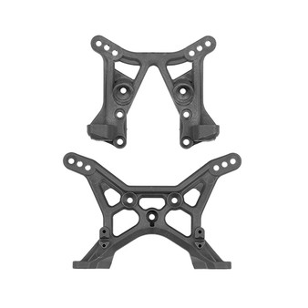 RB10 Retro Shock Tower Set, Gray