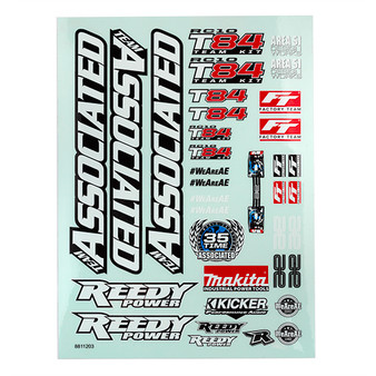 RC10T84 Decal Sheet