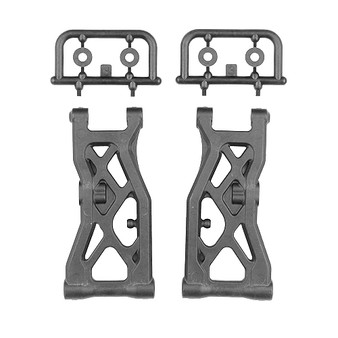 RC10B84 FT Carbon Front Suspension Arms, 73mm