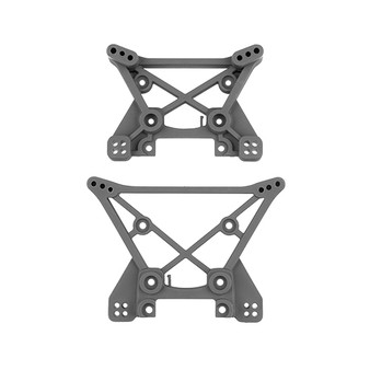 RIVAL MT10 Factory Team Shock Tower Set, Gray