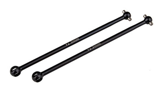 RC10T6.2 Rear CVA Bones, 92.5mm