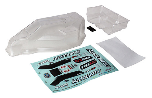 RB10 RTR Body and Wing, clear - Associated Electrics