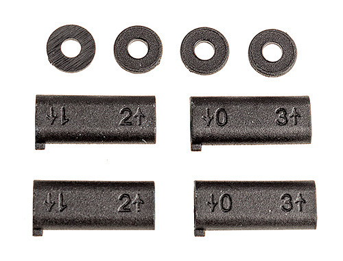 Rear Hub Insert Set - Associated Electrics