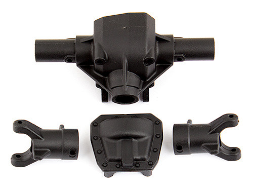アソシエイテッド　RC12　パーツ CR12 Front Axle Housing and Hubs - Associated Electrics