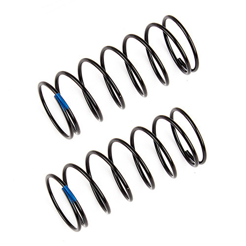 【おまとめ】【Spring Arrivals】【Spring Bright】 12mm Front Shock Springs, blue, 3.90 lb/in, L44 mm - Associated