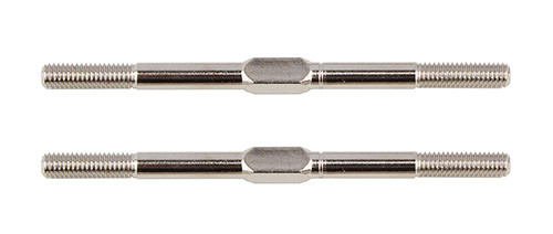 Turnbuckles, M3x52 mm/2.06 in, silver - Associated Electrics