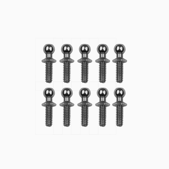 RC10 Ballstud Set .30, silver