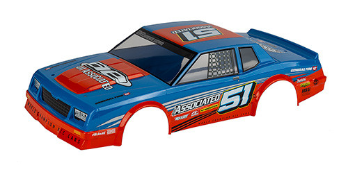 SR10M Street Stock Body, blue - Associated Electrics