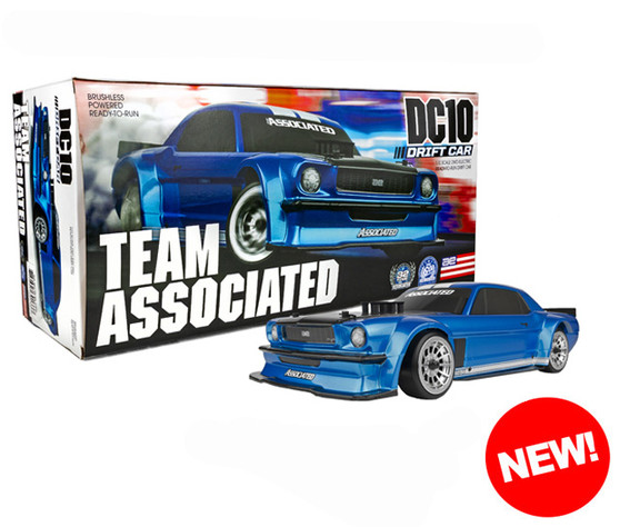 TEAM ASSOCIATED DC10 ドリフトカー DC10 Drift Car Ready-To-Run - Associated Electrics