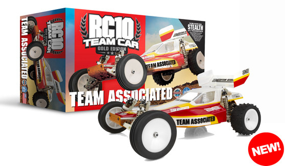 RC10 Team Car Gold Edition Kit - Associated Electrics