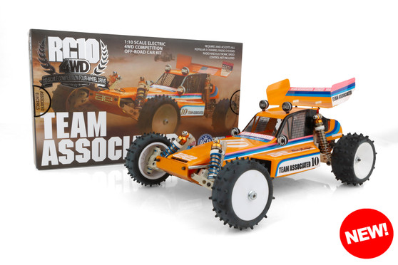 TEAM ASSOCIATED RC10 4WDオフロードカーキット RC10 4WD KIT - Associated Electrics