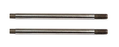 FT 3x29 mm Shock Shafts V2, chrome - Associated Electrics