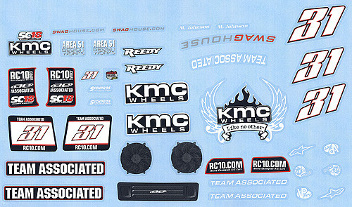 SC18 Decals, KMC