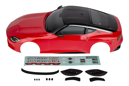 Apex2 Sport, Nissan Z Body Set, Passion Red - Associated Electrics