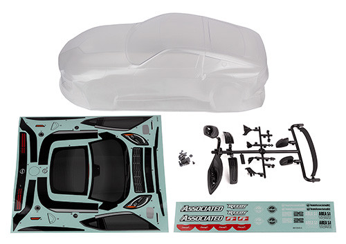 Apex2 Sport, Nissan Z Body Set, clear - Associated Electrics