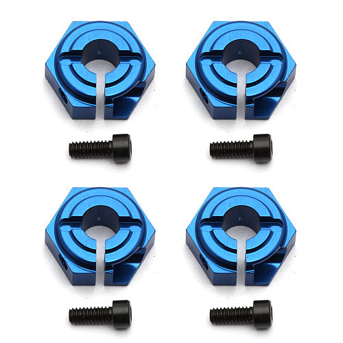 FT Blue Aluminum Clamping Hex Drives, with screws - Associated