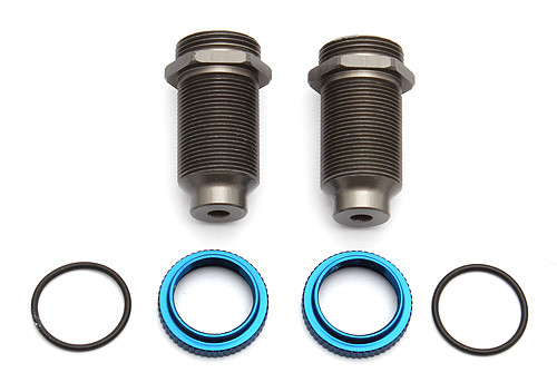 パーツ A i TC FT Hard Anodized Threaded Shock bodies - Associated Electrics