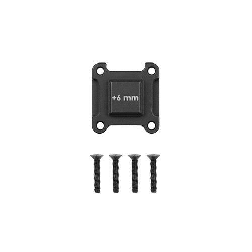 DC10 FT Steel Gearbox Spacer, +6mm - Associated Electrics