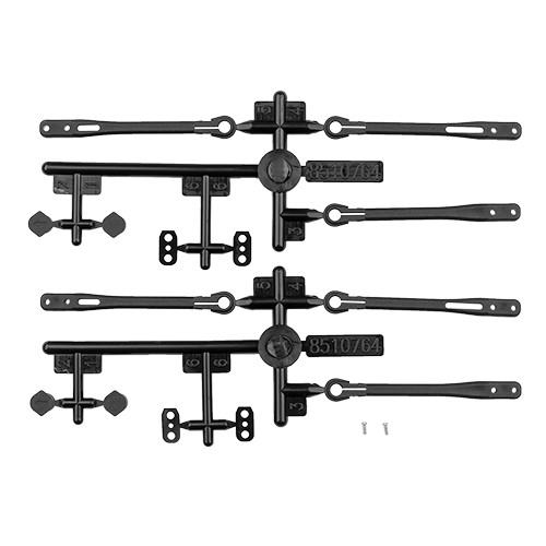 RC28R Side Link And Pivot Ball Insert Set - Associated Electrics
