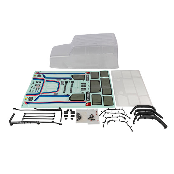RC10 Cattleman Body Set, Clear